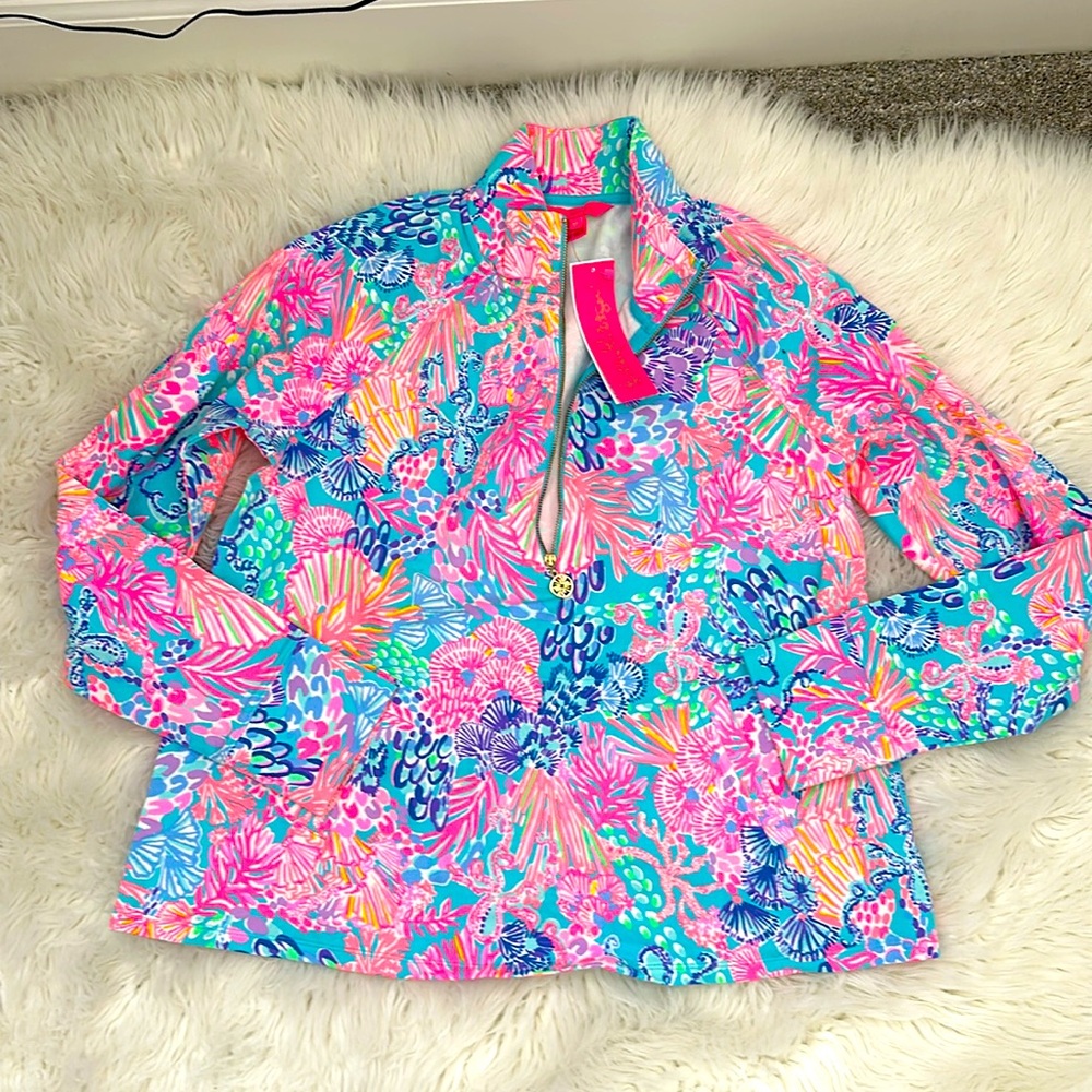 Lily Pulitzer Melena popover UPF 50+ - size medium
